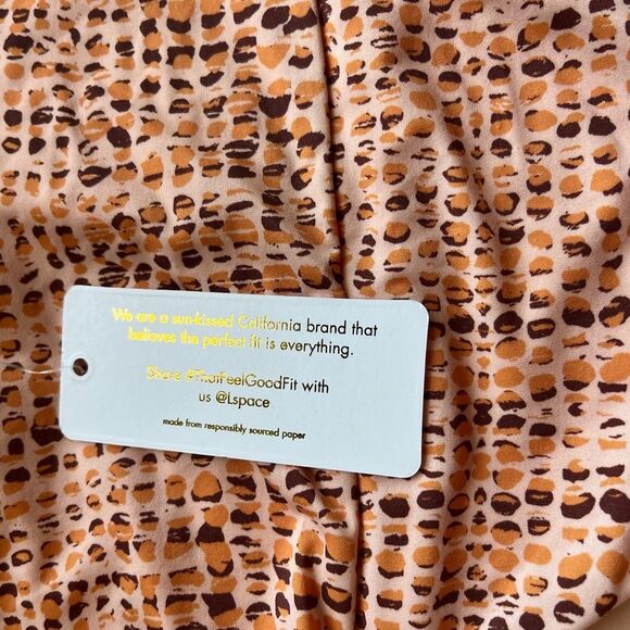 Nwt l*space one shoulder cardi rashgaurd desi wild bunch printed bikini set - Picture 4 of 12